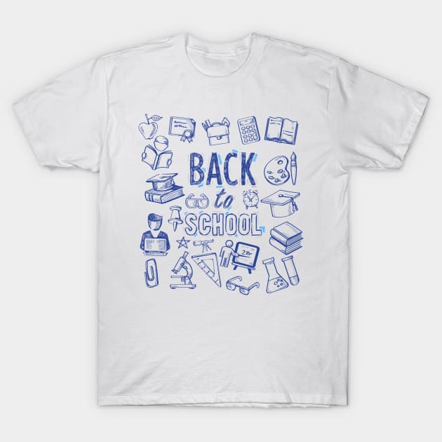 Back to school T-Shirt by gold package